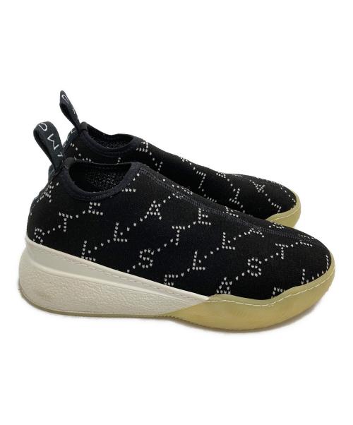 STELLA McCARTNEY（ステラマッカートニー）STELLA McCARTNEY (ステラマッカートニー) ロゴスニーカー ブラック サイズ:35の古着・服飾アイテム