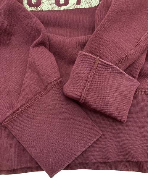 POLO RALPH LAUREN（ポロ・ラルフローレン）POLO RALPH LAUREN (ポロ・ラルフローレン) Vintage Fit PREP 0-67グラフィックロゴ/カレッジロゴスウェット ボルドー サイズ:Sの古着・服飾アイテム