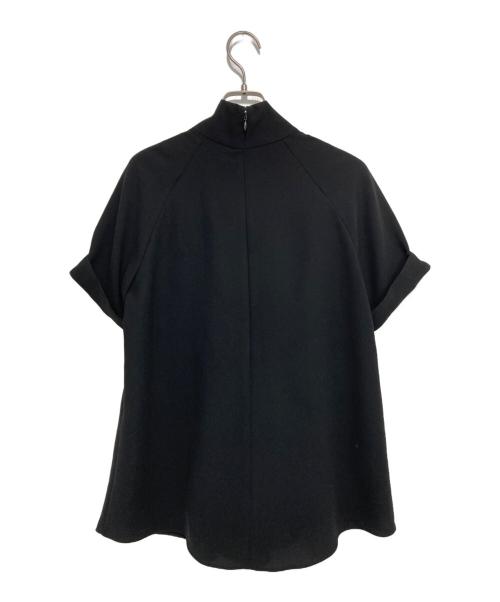EFFE BEAMS（エッフェ ビームス）EFFE BEAMS (エッフェ ビームス) ストレッチタイブラウス ブラック サイズ:38の古着・服飾アイテム