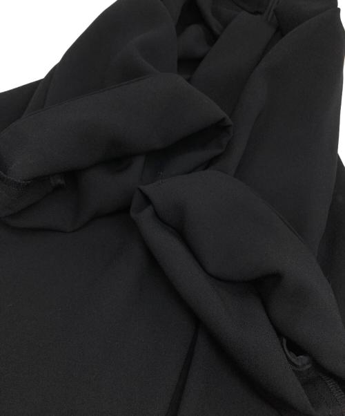 EFFE BEAMS（エッフェ ビームス）EFFE BEAMS (エッフェ ビームス) ストレッチタイブラウス ブラック サイズ:38の古着・服飾アイテム