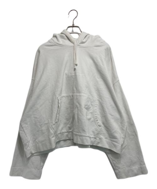 Acne studios（アクネ ストゥディオス）Acne studios (アクネ ストゥディオス) JOGHY EMBOSS クロップドパーカー ホワイト サイズ:Mの古着・服飾アイテム