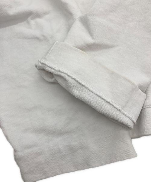 Acne studios（アクネ ストゥディオス）Acne studios (アクネ ストゥディオス) JOGHY EMBOSS クロップドパーカー ホワイト サイズ:Mの古着・服飾アイテム