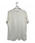 maison kitsune (メゾンキツネ) ダブルフォックスヘッド パッチ クラシック Tシャツ ホワイト サイズ:XL：7000円