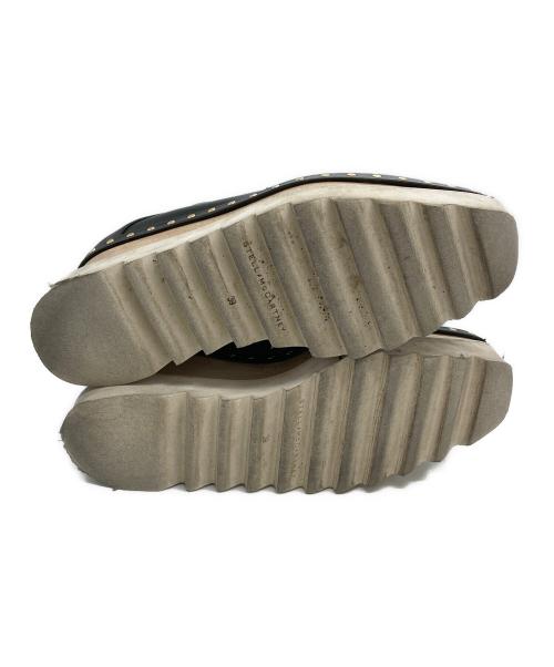 STELLA McCARTNEY（ステラマッカートニー）STELLA McCARTNEY (ステラマッカートニー) ELYSE ウエッジソールシューズ ブラック サイズ:39の古着・服飾アイテム