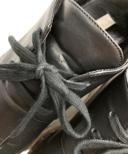 STELLA McCARTNEY（ステラマッカートニー）STELLA McCARTNEY (ステラマッカートニー) ELYSE ウエッジソールシューズ ブラック サイズ:39の古着・服飾アイテム