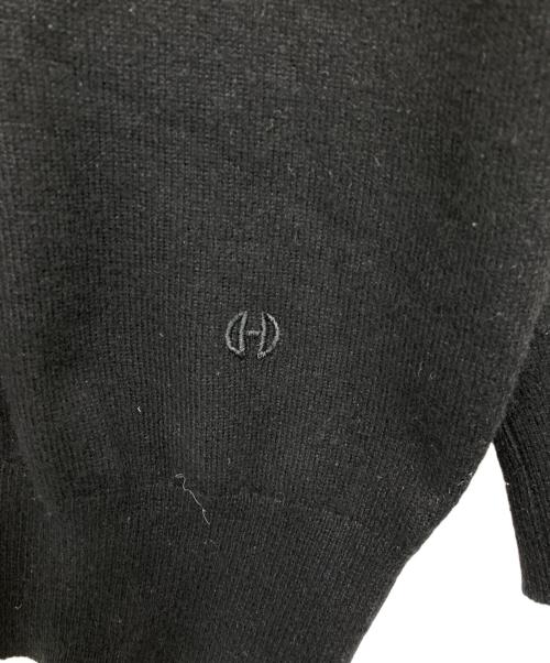 CELINE HOMME（セリーヌオム）CELINE HOMME (セリーヌオム) カシミヤニットポロシャツ ブラック サイズ:Mの古着・服飾アイテム