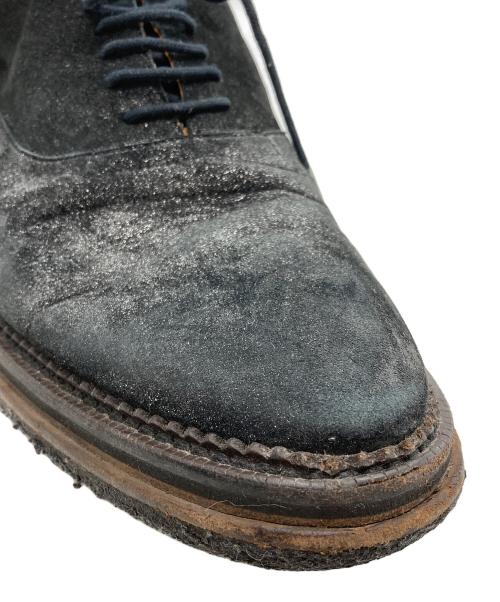 LOUIS VUITTON（ルイ ヴィトン）LOUIS VUITTON (ルイ ヴィトン) ラメスウェードレザーシューズ ブラック サイズ:7の古着・服飾アイテム