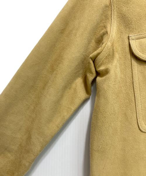 RALPH LAUREN（ラルフローレン）RALPH LAUREN (ラルフローレン) スウェードシャツ ベージュ サイズ:11の古着・服飾アイテム