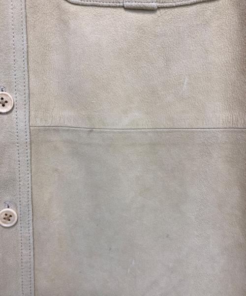 RALPH LAUREN（ラルフローレン）RALPH LAUREN (ラルフローレン) スウェードシャツ ベージュ サイズ:11の古着・服飾アイテム