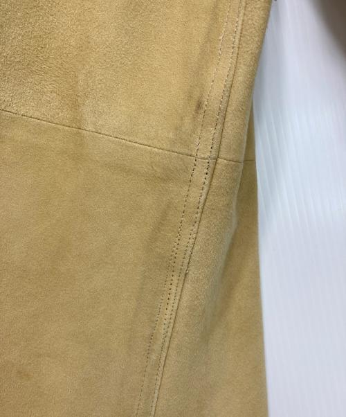 RALPH LAUREN（ラルフローレン）RALPH LAUREN (ラルフローレン) スウェードシャツ ベージュ サイズ:11の古着・服飾アイテム