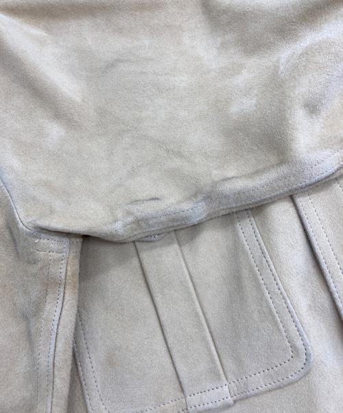 RALPH LAUREN（ラルフローレン）RALPH LAUREN (ラルフローレン) スウェードシャツ ベージュ サイズ:11の古着・服飾アイテム