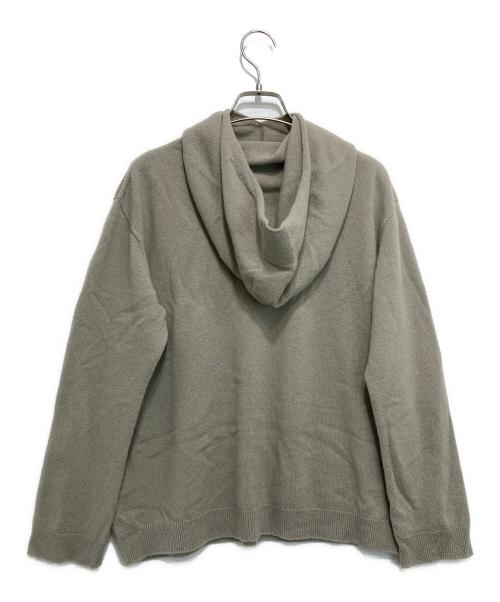 evam eva vie（エヴァムエヴァ ヴィー）evam eva vie (エヴァムエヴァ ヴィー) cashmere parka グレー サイズ:-の古着・服飾アイテム