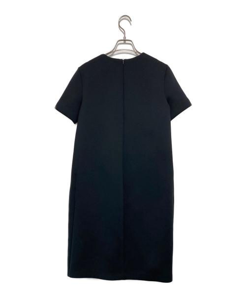 JIL SANDER（ジルサンダー）JIL SANDER (ジルサンダー) ネオプレンS/Sワンピース ネイビー サイズ:34の古着・服飾アイテム