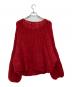 Plage (プラージュ) HAND KNIT ジャンボタムニット レッド サイズ:記載なし：12000円