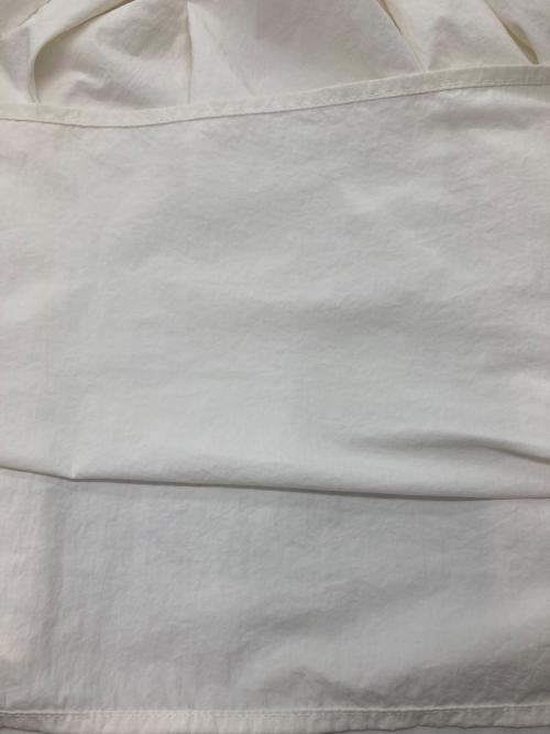 Adam et Rope（アダム エ ロペ）Adam et Rope (アダム エ ロペ) ティアードドッキングワンピース ホワイト サイズ:FREEの古着・服飾アイテム