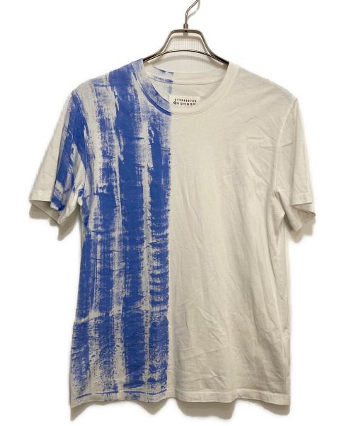 Maison Margiela（メゾンマルジェラ）Maison Margiela (メゾンマルジェラ) プリントTシャツ ホワイト サイズ:Mの古着・服飾アイテム