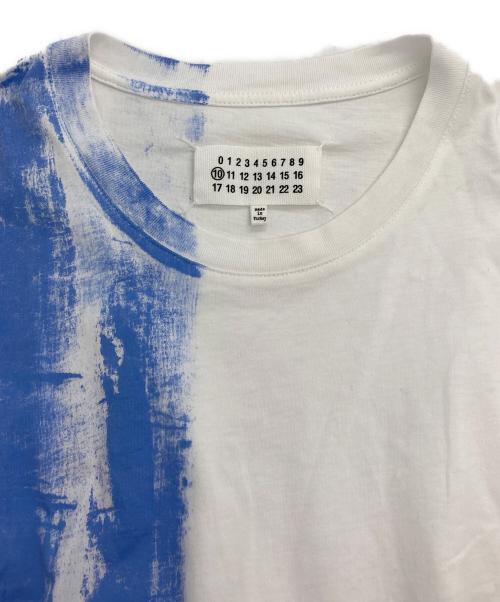 Maison Margiela（メゾンマルジェラ）Maison Margiela (メゾンマルジェラ) プリントTシャツ ホワイト サイズ:Mの古着・服飾アイテム