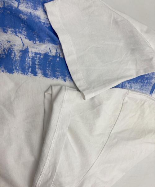 Maison Margiela（メゾンマルジェラ）Maison Margiela (メゾンマルジェラ) プリントTシャツ ホワイト サイズ:Mの古着・服飾アイテム