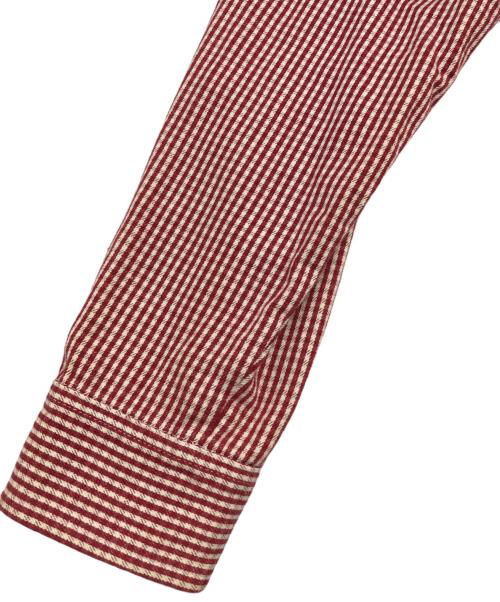 stussy（ステューシー）stussy (ステューシー) [古着]ワンポイント刺繍チェックシャツ レッド サイズ:Mの古着・服飾アイテム