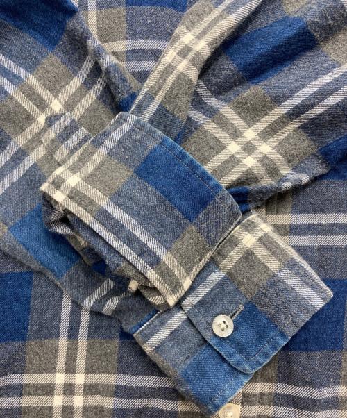 stussy（ステューシー）stussy (ステューシー) チェックネルシャツ ブルー サイズ:Sの古着・服飾アイテム