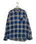 stussy（ステューシー）の古着「チェックネルシャツ」｜ブルー