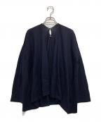 45Rフォーティファイブ・アール）の古着「ウォッシャブルウールカシュクール カーディガン」｜ネイビー