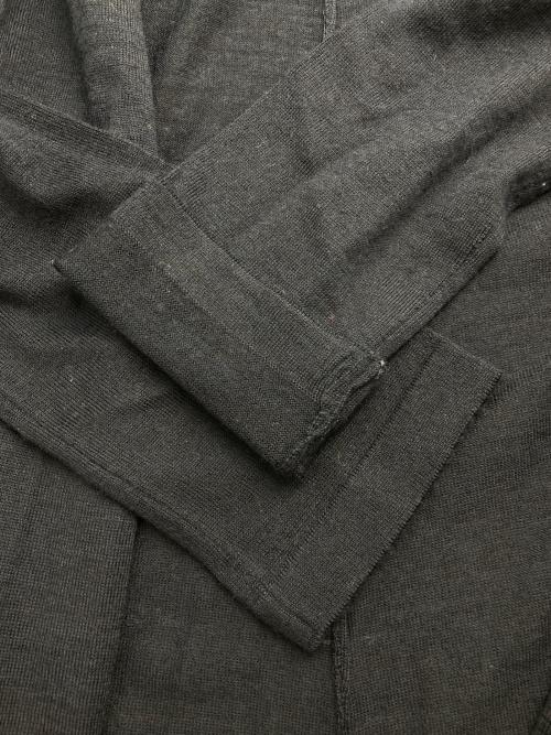 45R（フォーティファイブ・アール）45R (フォーティファイブ・アール) ウォッシャブルウールカシュクール カーディガン ネイビーの古着・服飾アイテム