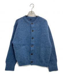 45R（フォーティファイブ・アール）の古着「でこぼこアルルのスウェットカーディガン」｜ブルー