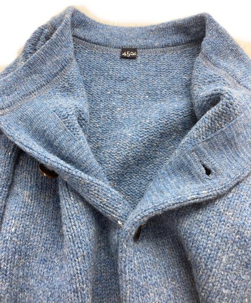 45R（フォーティファイブ・アール）45R (フォーティファイブ・アール) でこぼこアルルのスウェットカーディガン ブルー サイズ:2の古着・服飾アイテム