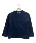 45Rフォーティファイブ・アール）の古着「裏毛の17色四角スウェット（インディゴ 濃）」｜インディゴ
