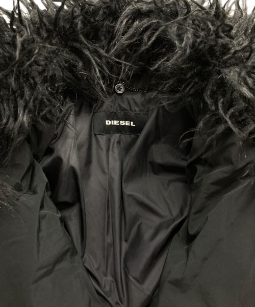 DIESEL（ディーゼル）DIESEL (ディーゼル) ダウンコート ブラック サイズ:XSの古着・服飾アイテム