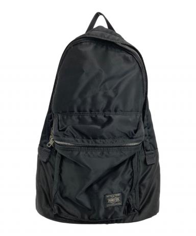 ポーター　タンカーミニ　リュック BLACK 未使用に近い 中古・古着通販】PORTER (ポーター) タンカーミニリュック ブラック