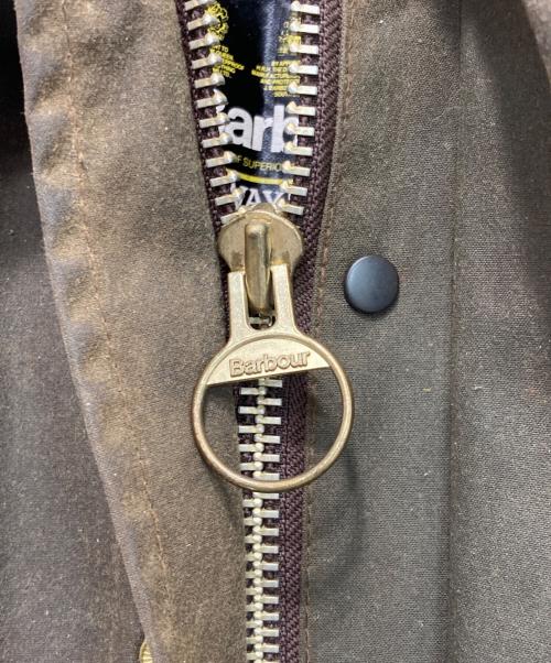 Barbour（バブアー）Barbour (バブアー) [古着]80’sソルウェイジッパー ワックスコットン オイルドジャケット カーキ サイズ:97CM/38INの古着・服飾アイテム