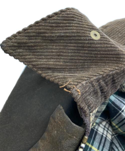 Barbour（バブアー）Barbour (バブアー) [古着]80’sソルウェイジッパー ワックスコットン オイルドジャケット カーキ サイズ:97CM/38INの古着・服飾アイテム