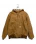 CarHartt（カーハート）の古着「ダックアクティブジャケット」｜ブラウン