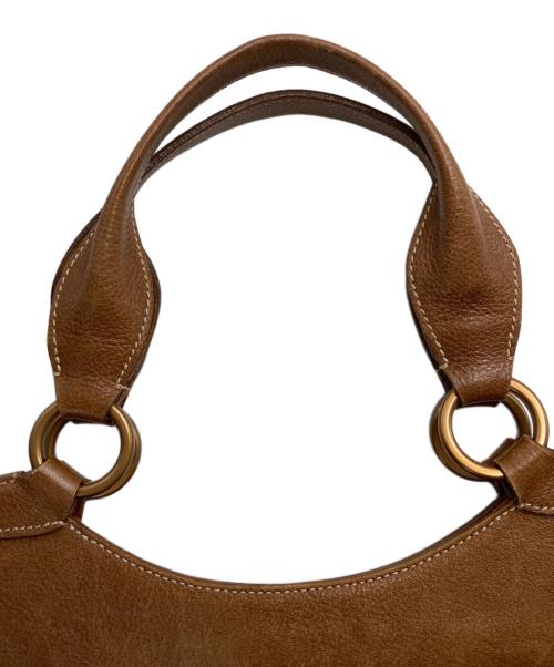 Cartier（カルティエ）Cartier (カルティエ) ハンドバッグ ブラウンの古着・服飾アイテム
