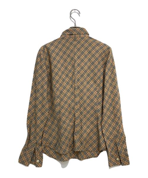 BURBERRY LONDON（バーバリーロンドン）BURBERRY LONDON (バーバリーロンドン) ノバァチェックシャツ ベージュ サイズ:40の古着・服飾アイテム