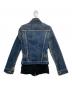 YOHJI YAMAMOTO (ヨウジヤマモト) ニットドッキング ジップアップデニムジャケット インディゴ サイズ:1：35000円