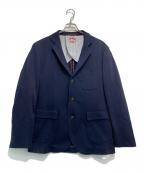 BROOKS BROTHERSブルックスブラザーズ）の古着「コットン金ボタンブレザー」｜ネイビー