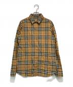 BURBERRY LONDONバーバリーロンドン）の古着「ノヴァチェックシャツ」｜ベージュ
