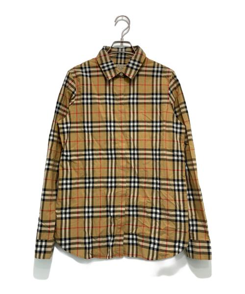 BURBERRY LONDON（バーバリーロンドン）BURBERRY LONDON (バーバリーロンドン) ノヴァチェックシャツ ベージュ サイズ:40の古着・服飾アイテム