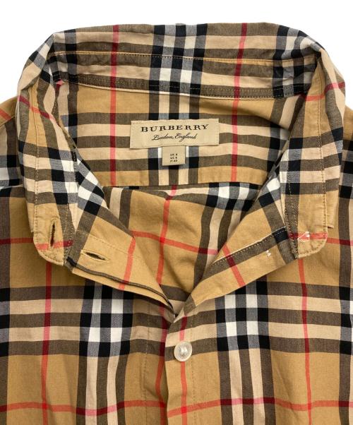 BURBERRY LONDON（バーバリーロンドン）BURBERRY LONDON (バーバリーロンドン) ノヴァチェックシャツ ベージュ サイズ:40の古着・服飾アイテム