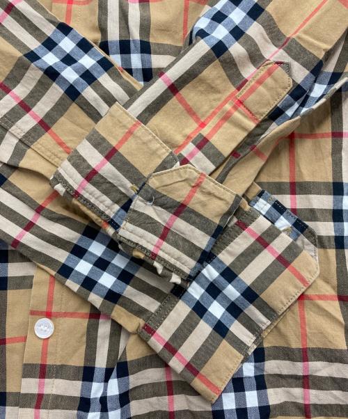 BURBERRY LONDON（バーバリーロンドン）BURBERRY LONDON (バーバリーロンドン) ノヴァチェックシャツ ベージュ サイズ:40の古着・服飾アイテム