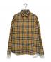 BURBERRY LONDON（バーバリーロンドン）の古着「ノヴァチェックシャツ」｜ベージュ