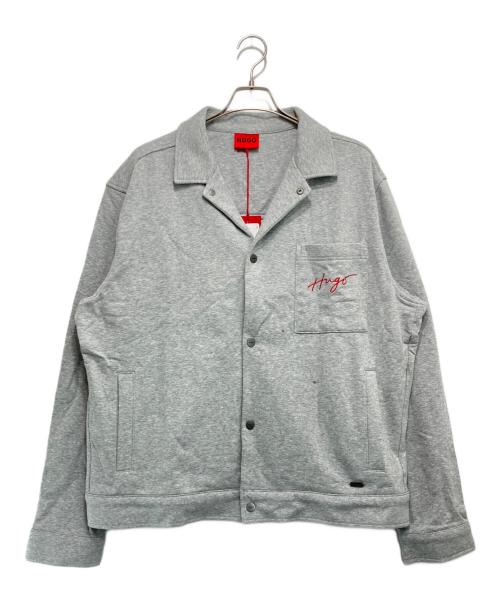 HUGO BOSS（ヒューゴ ボス）HUGO BOSS (ヒューゴ ボス) スウェットジャケット グレー サイズ:XXLの古着・服飾アイテム