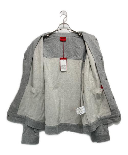 HUGO BOSS（ヒューゴ ボス）HUGO BOSS (ヒューゴ ボス) スウェットジャケット グレー サイズ:XXLの古着・服飾アイテム