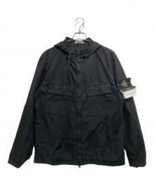 STONE ISLAND（ストーンアイランド）の古着「ワッペンフーデッドジャケット」｜ブラック