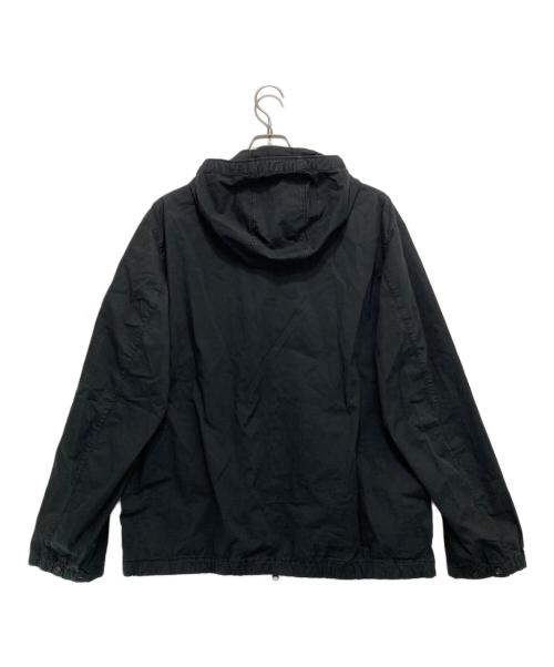 STONE ISLAND（ストーンアイランド）STONE ISLAND (ストーンアイランド) ワッペンフーデッドジャケット ブラック サイズ:XLの古着・服飾アイテム
