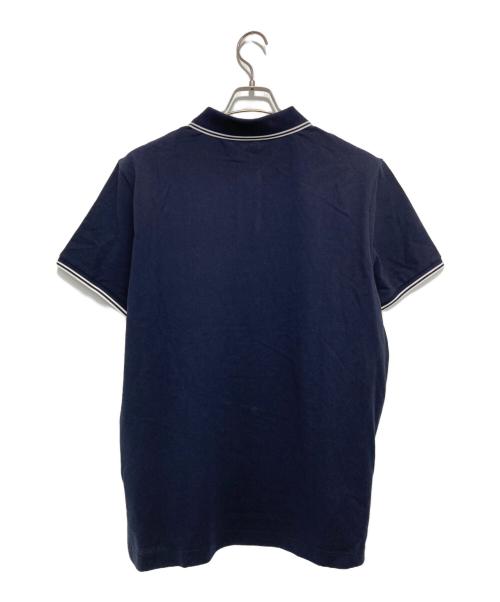 MONCLER（モンクレール）MONCLER (モンクレール) マグリアワッペン ポロシャツ ネイビー サイズ:XLの古着・服飾アイテム