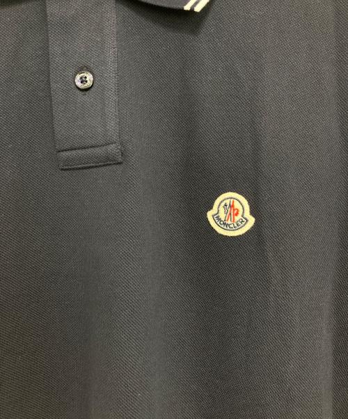 MONCLER（モンクレール）MONCLER (モンクレール) マグリアワッペン ポロシャツ ネイビー サイズ:XLの古着・服飾アイテム